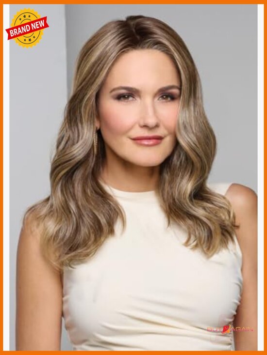 Long Wavy Lace Front Wig with Memory Cap - Heat Friendly Synthetic